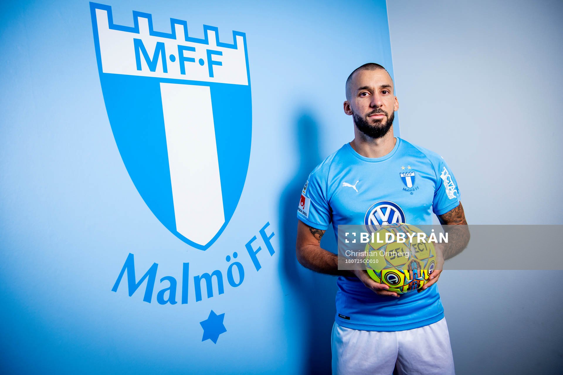 Malmö FF presenterar Guillermo Molins som ny spelare