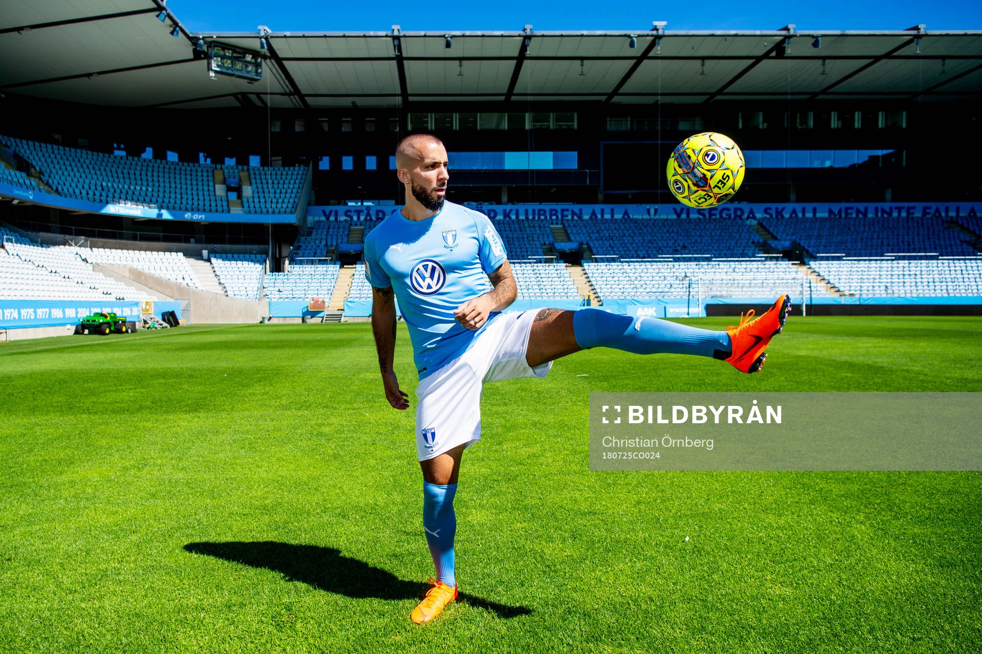 Malmö FF presenterar Guillermo Molins som ny spelare