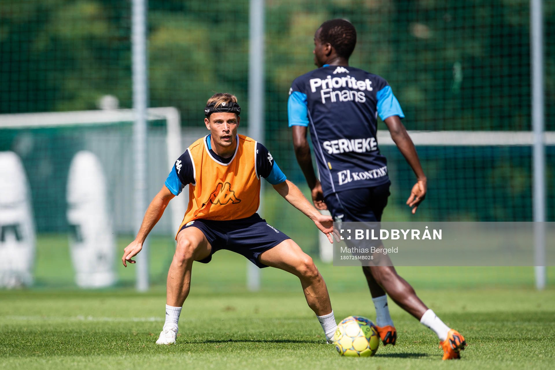 Daniel Björkman och Alhassan Yusuf