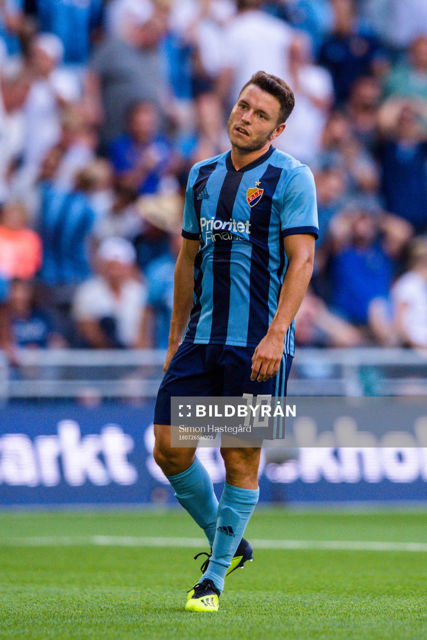 Kerim Mrabti of Djurgården looks dejected