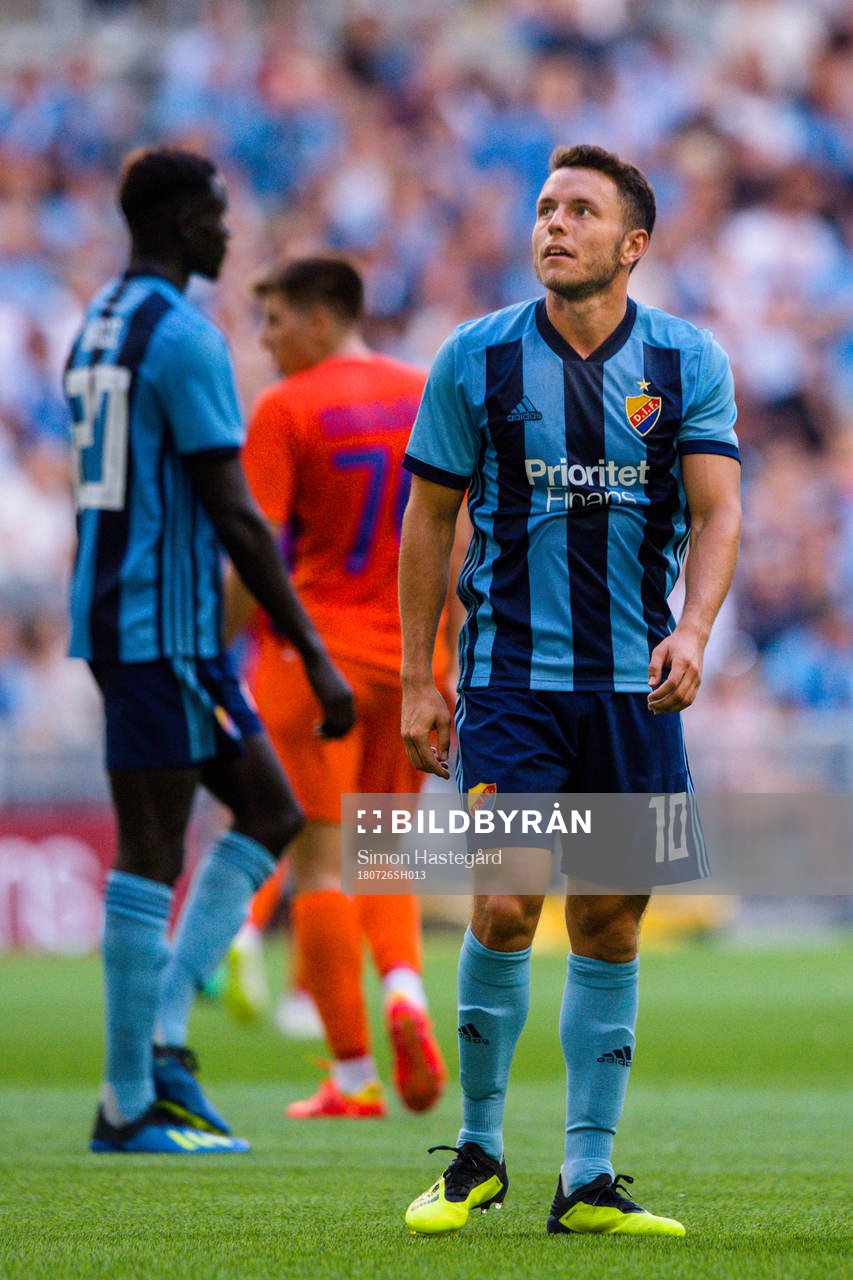 Kerim Mrabti of Djurgården looks dejected