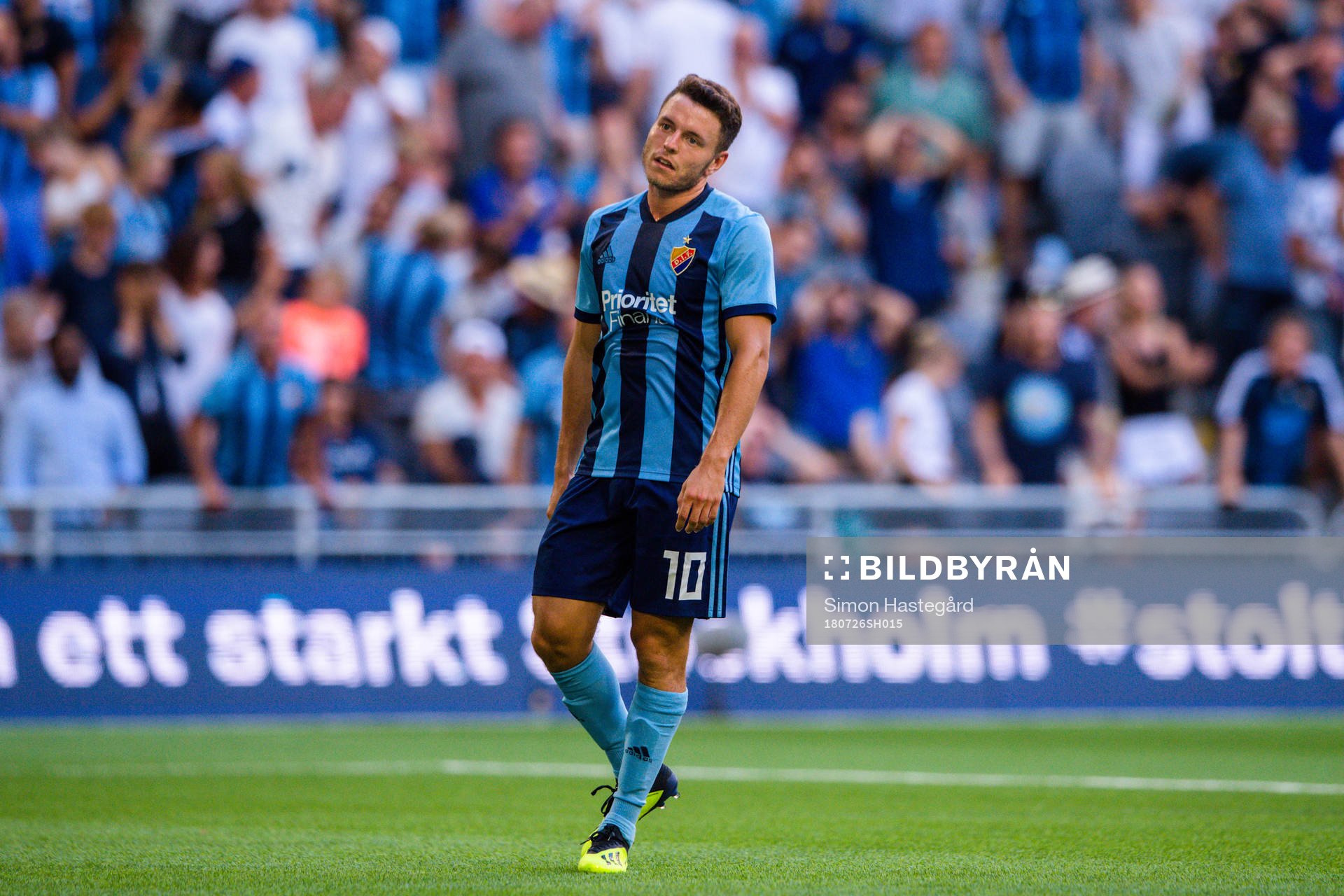 Kerim Mrabti of Djurgården looks dejected