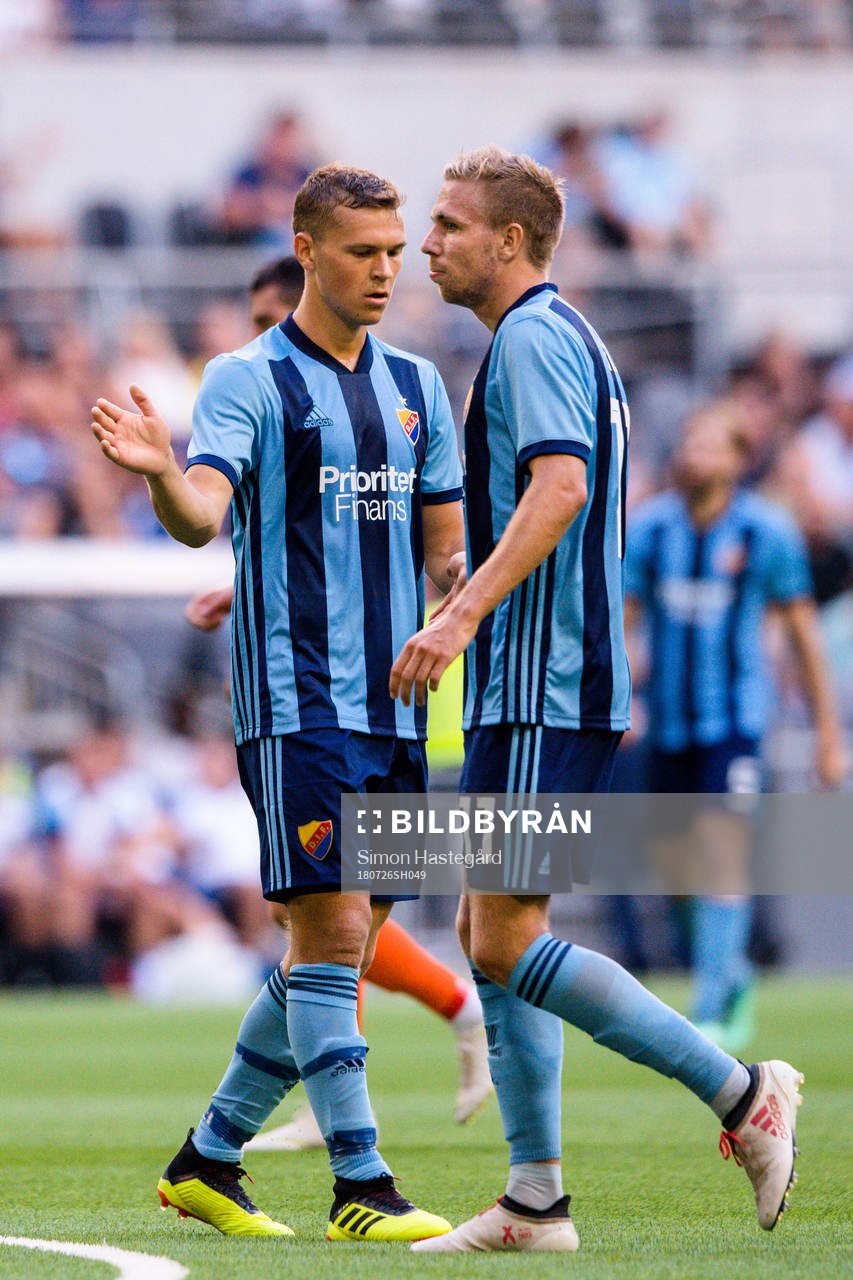 Jesper Karlström and Jonathan Ring of Djurgårdens
