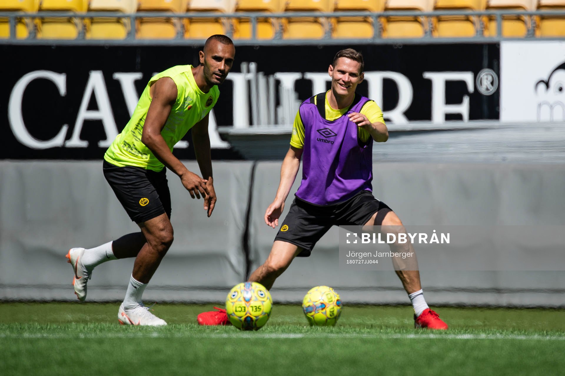 Jon Jönsson och Issam Jebali