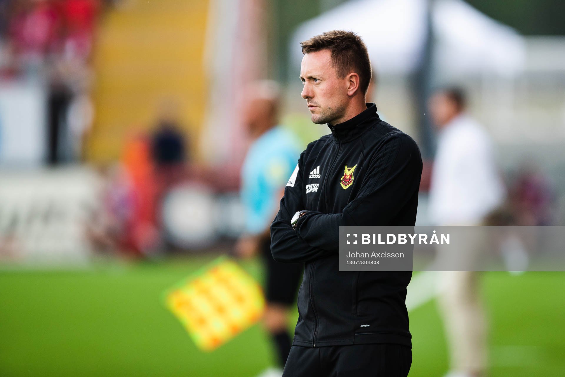 Östersunds tränare Ian Burchnall