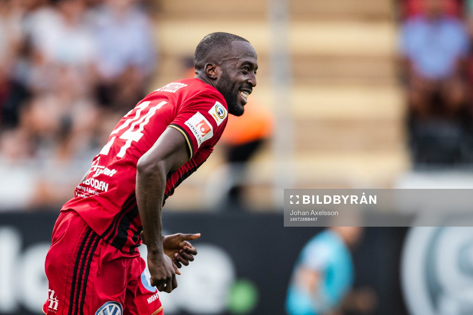 Östersunds Ronald Mukiibi