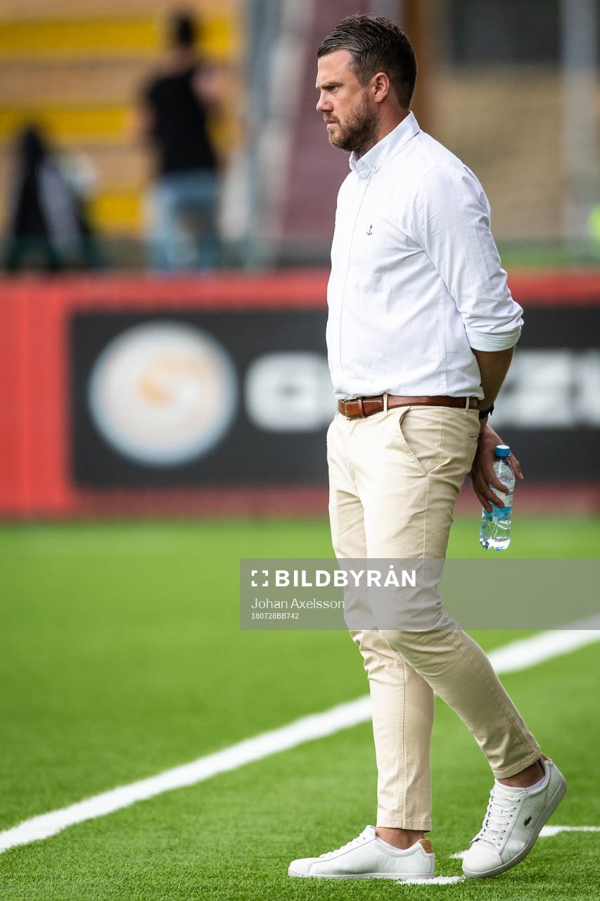 Elfsborgs manager Jimmy Thelin