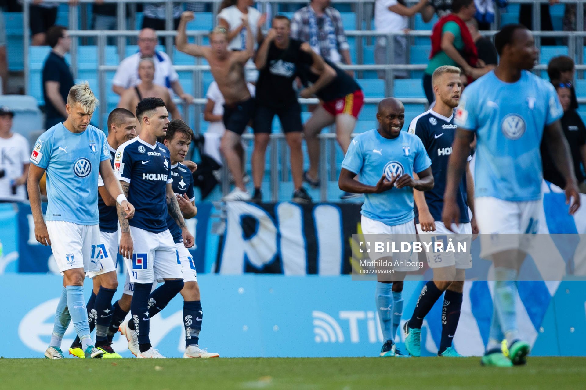 Malmö FFs Rasmus Bengtsson deppar