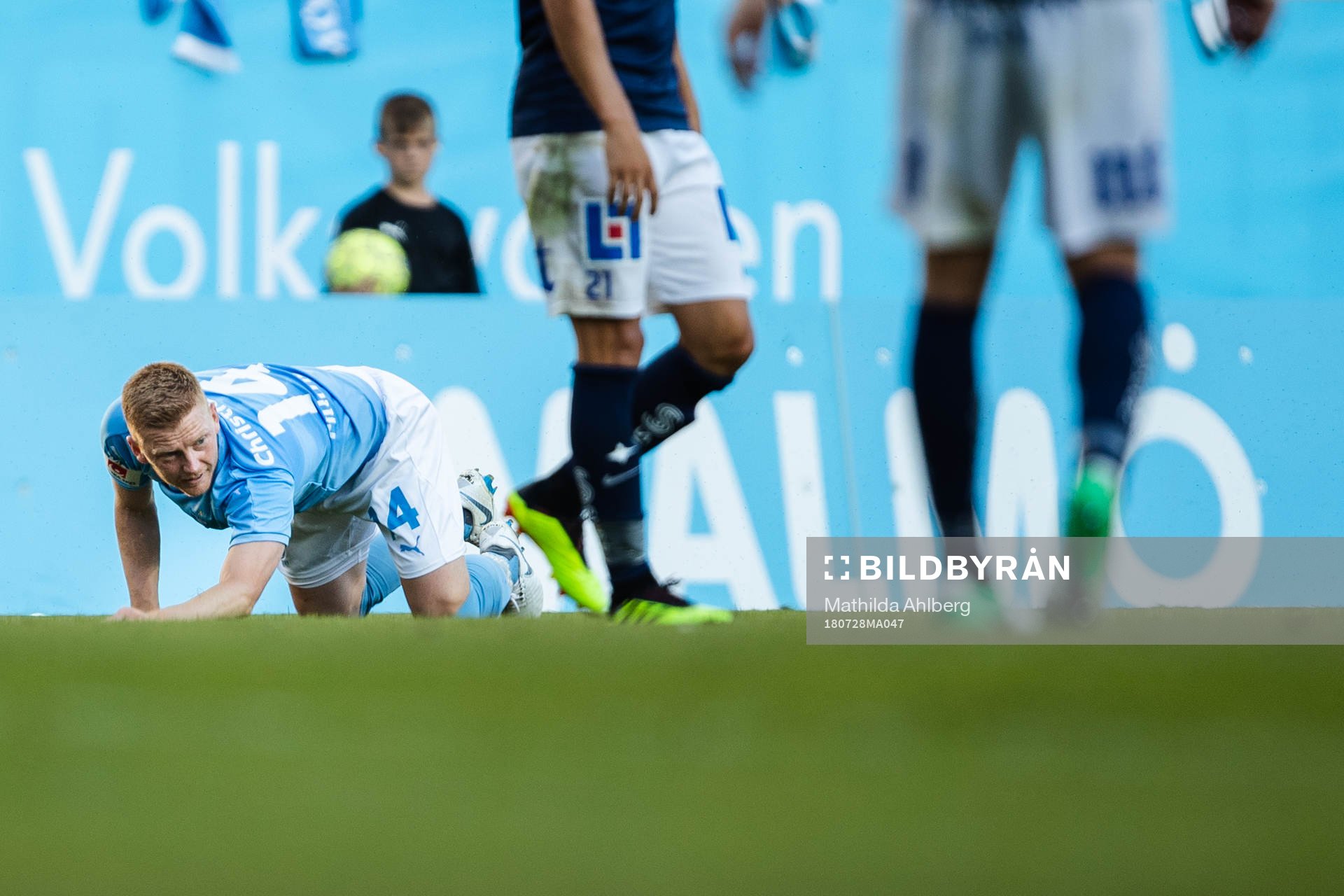 Malmö FFs Anders Christiansen deppar