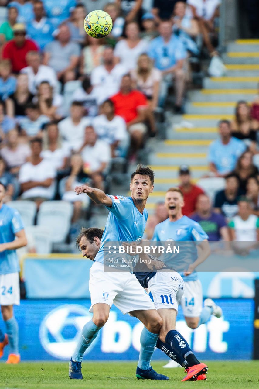 Malmö FFs Markus Rosenberg och Norrköpings Filip