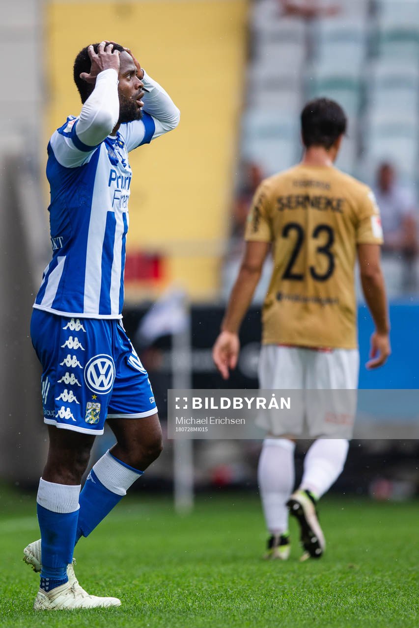 IFK Göteborgs Vajebah Kaliefah Sakor deppar