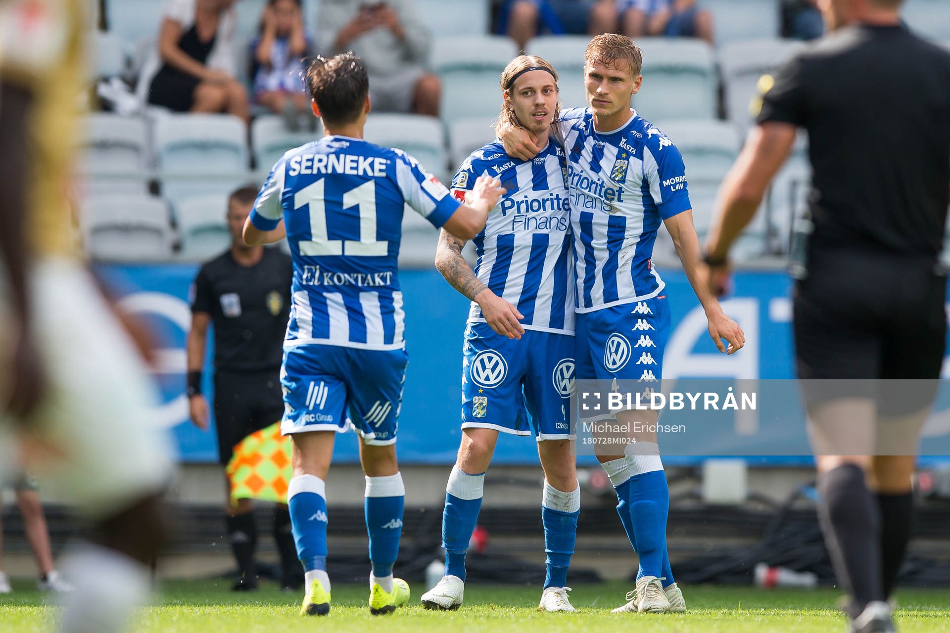 IFK Göteborgs Elias Mar Omarsson jublar