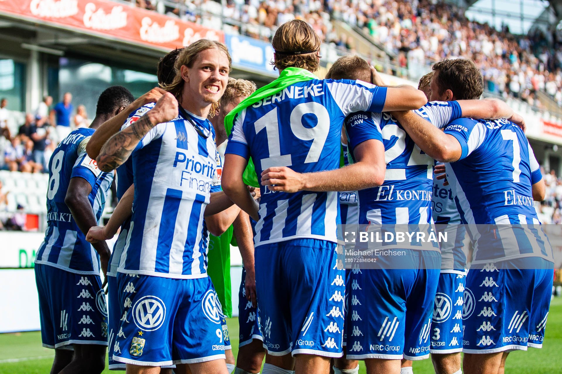 IFK Göteborgs Elias Mar Omarsson jublar