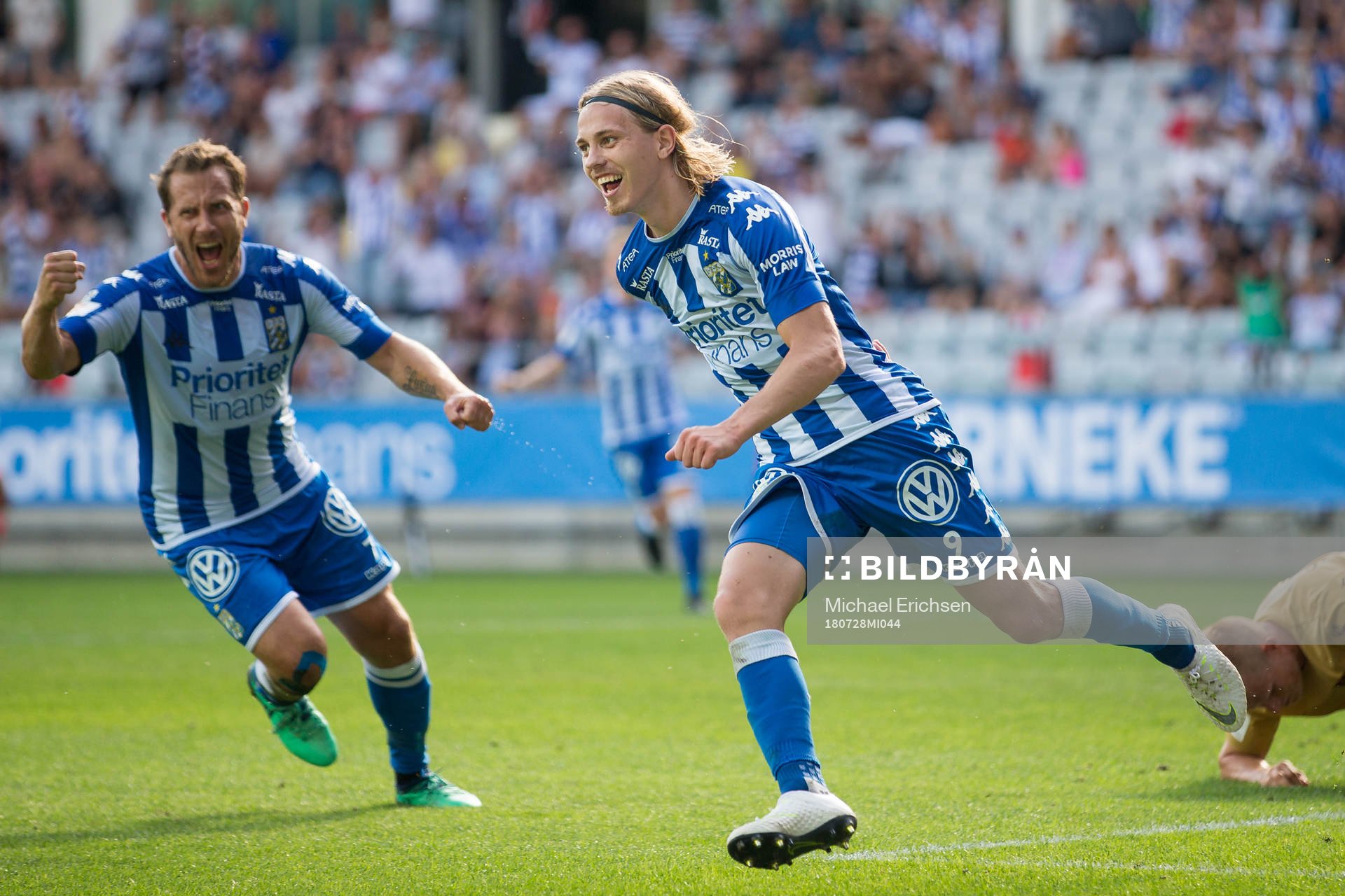 IFK Göteborgs Elias Mar Omarsson jublar