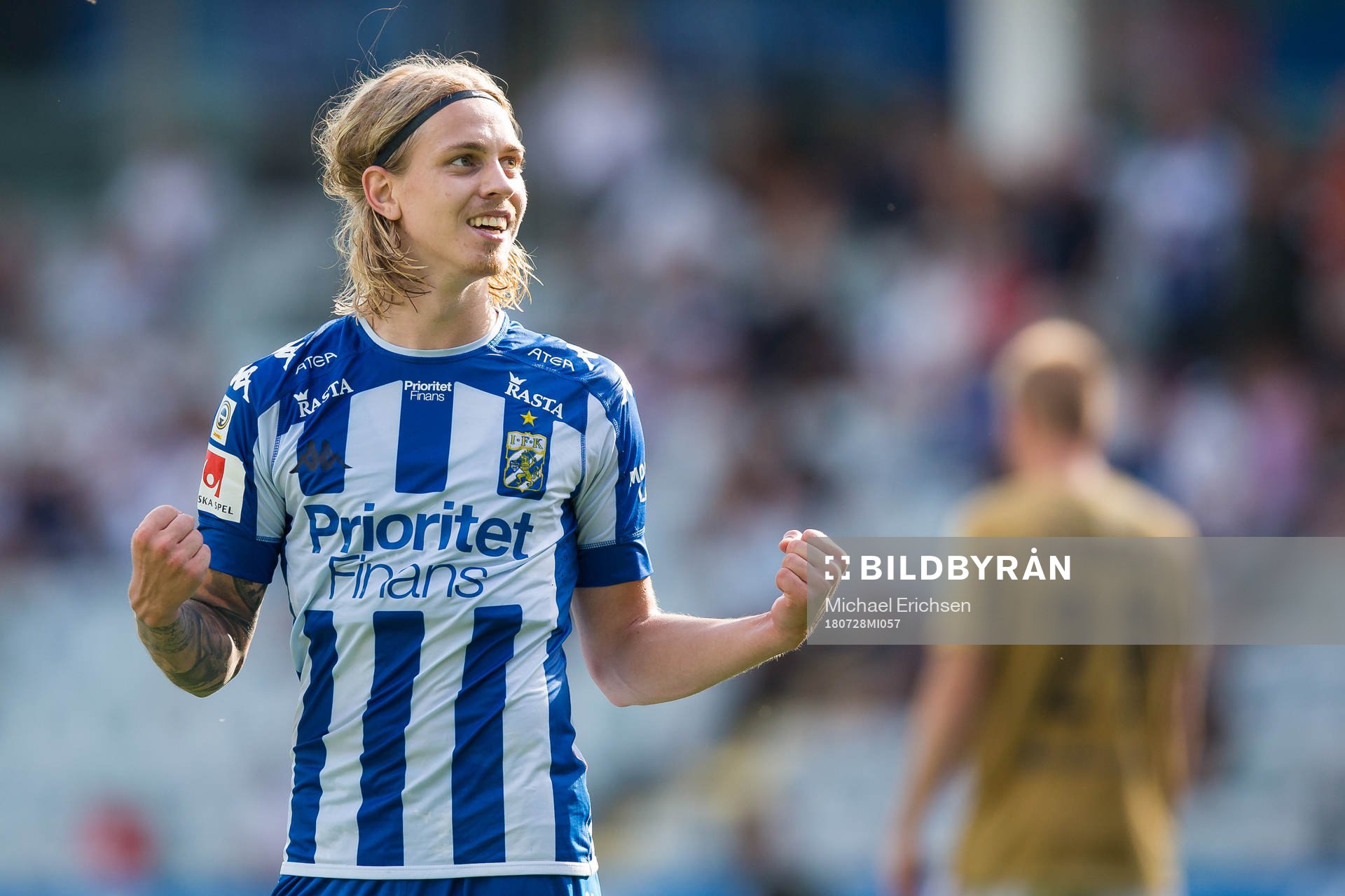 IFK Göteborgs Elias Mar Omarsson jublar