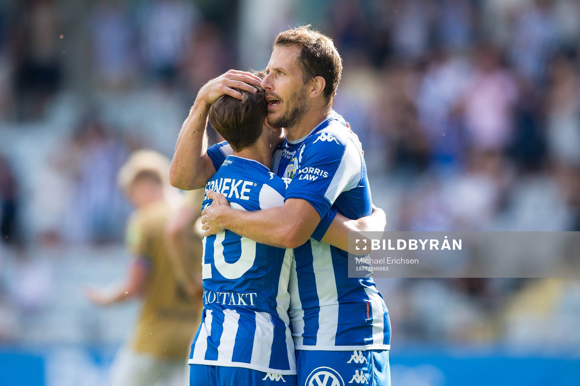 IFK Göteborgs Patrik Karlsson Lagemyr och Tobias Hysén