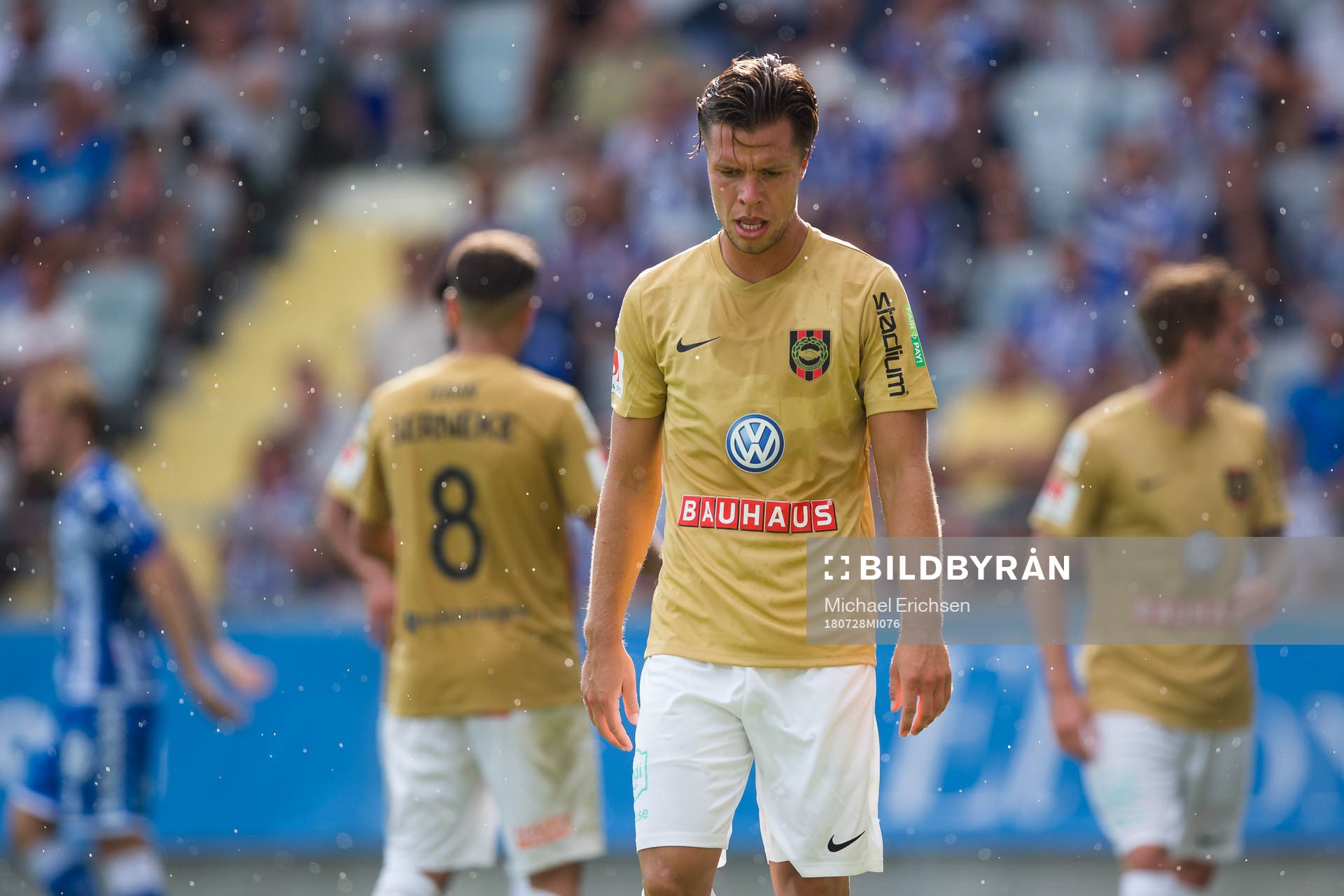 Brommapojkarnas Erik Figueroa deppar
