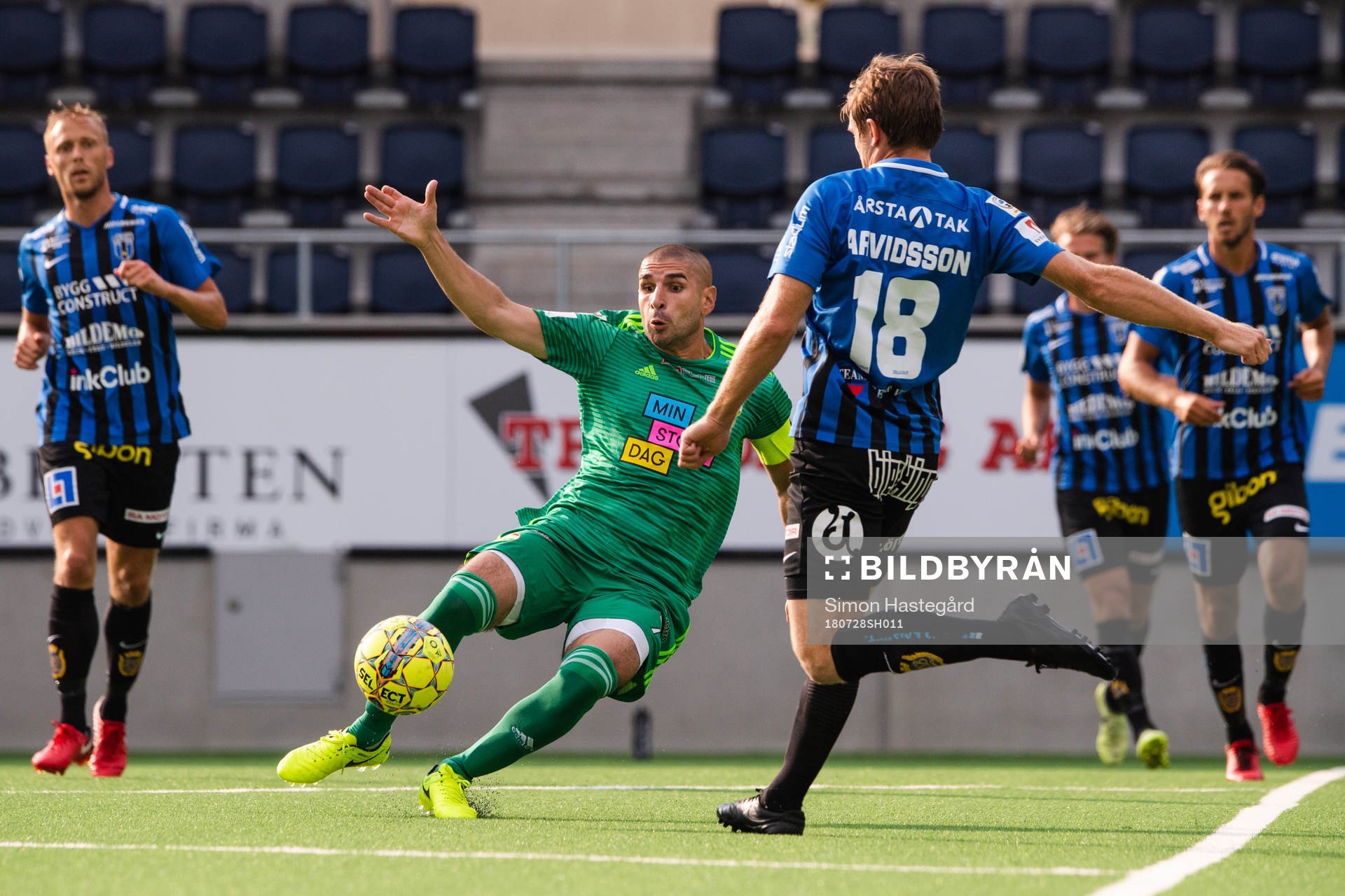 Dalkurds Rawez Lawan och Sirius Jesper Arvidsson