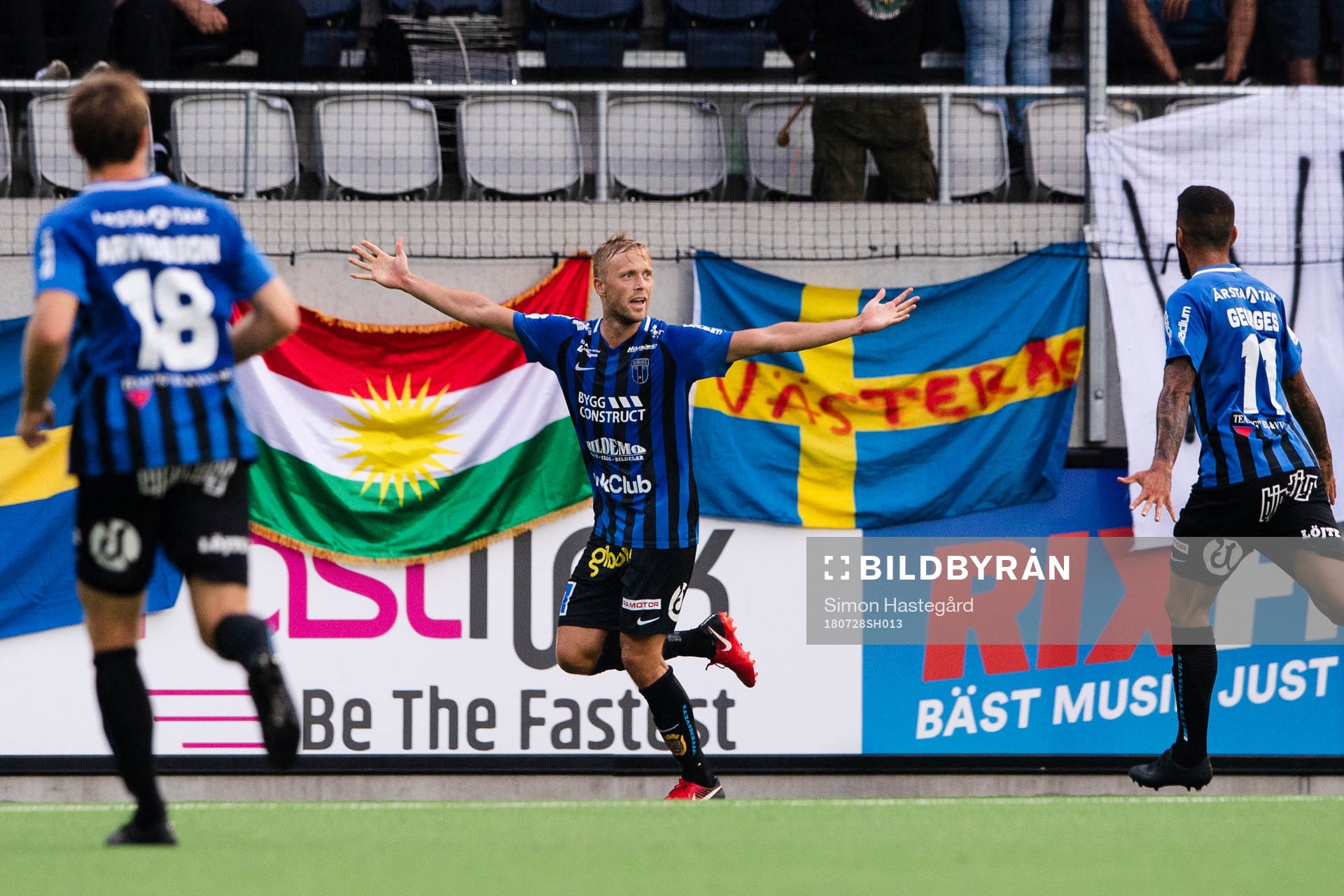 Sirius Christer Gustafsson jublar