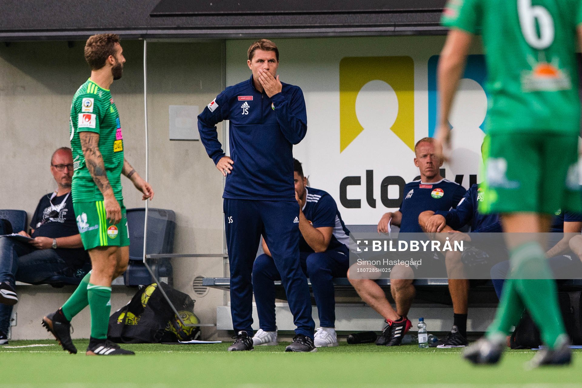 Dalkurds tränare Johan Sandahl