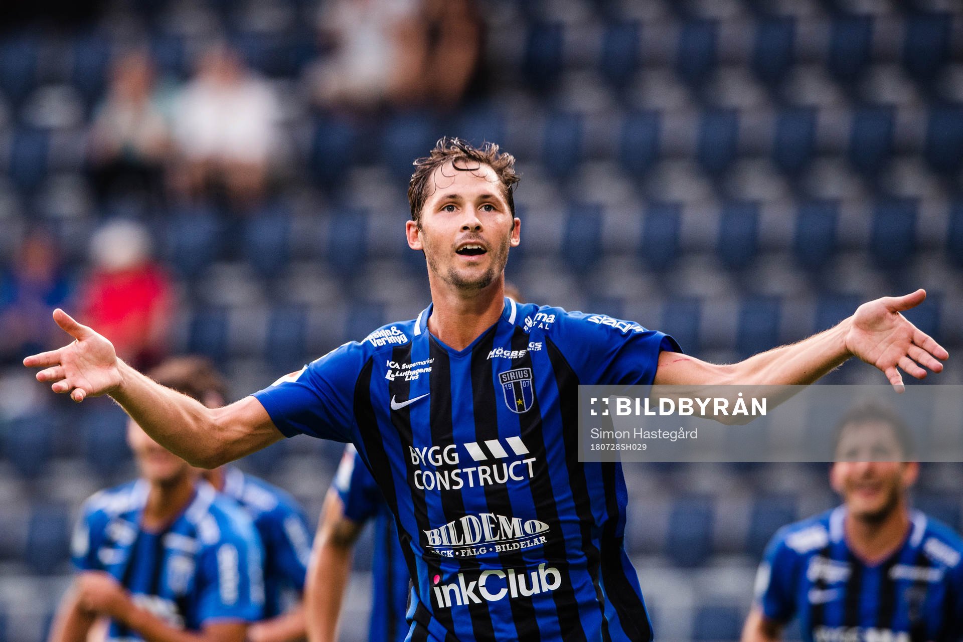 Sirius Philip Haglund jublar