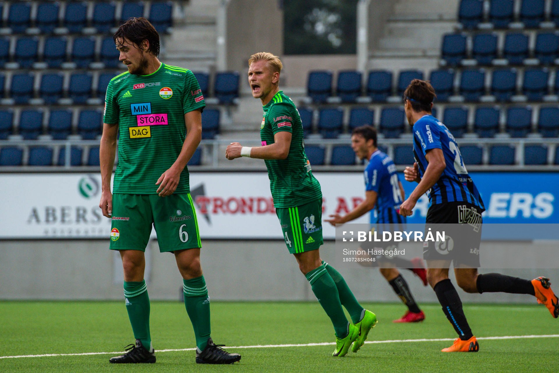 Dalkurds Simon Strand reagerar