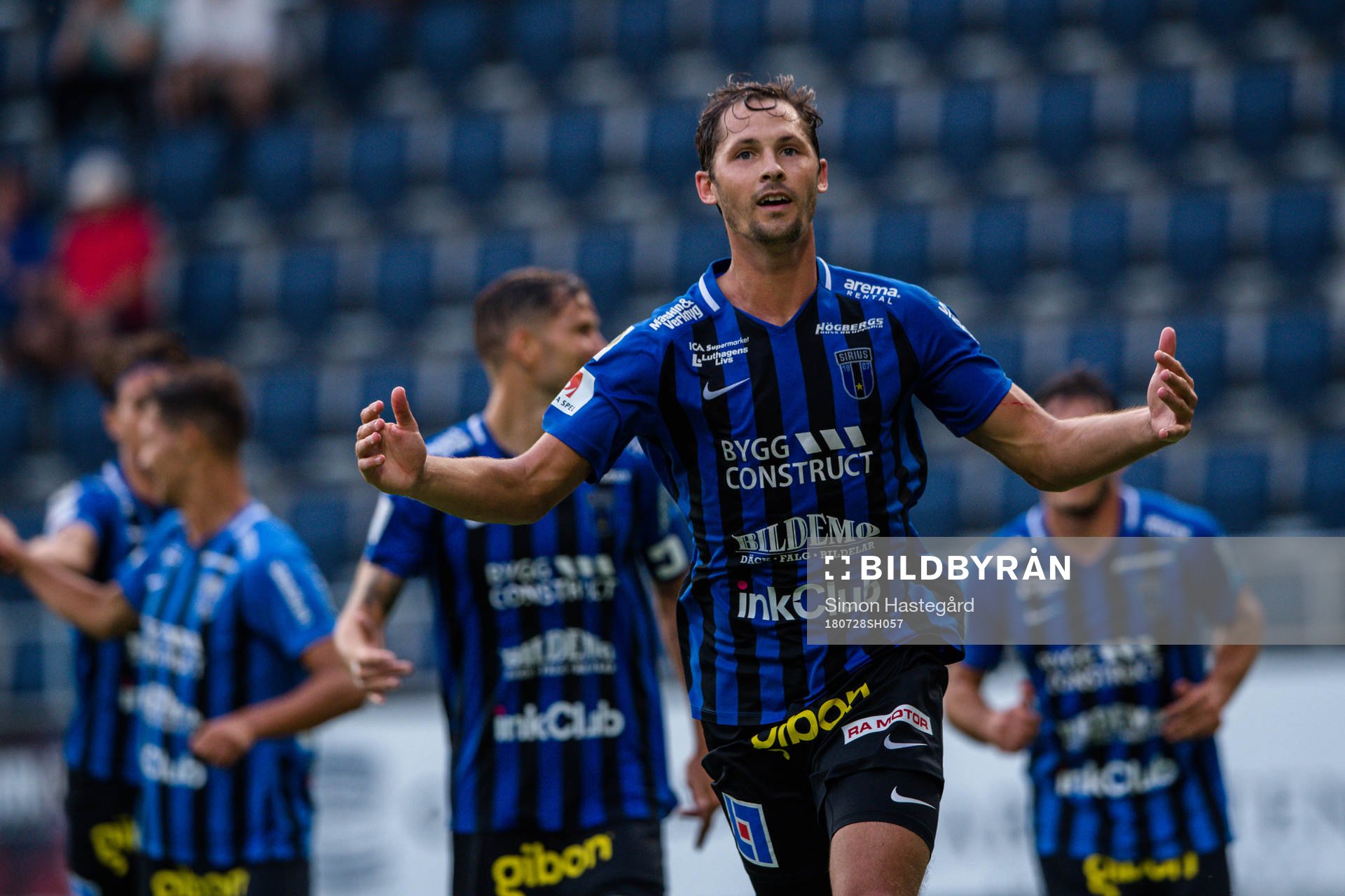 Sirius Philip Haglund jublar