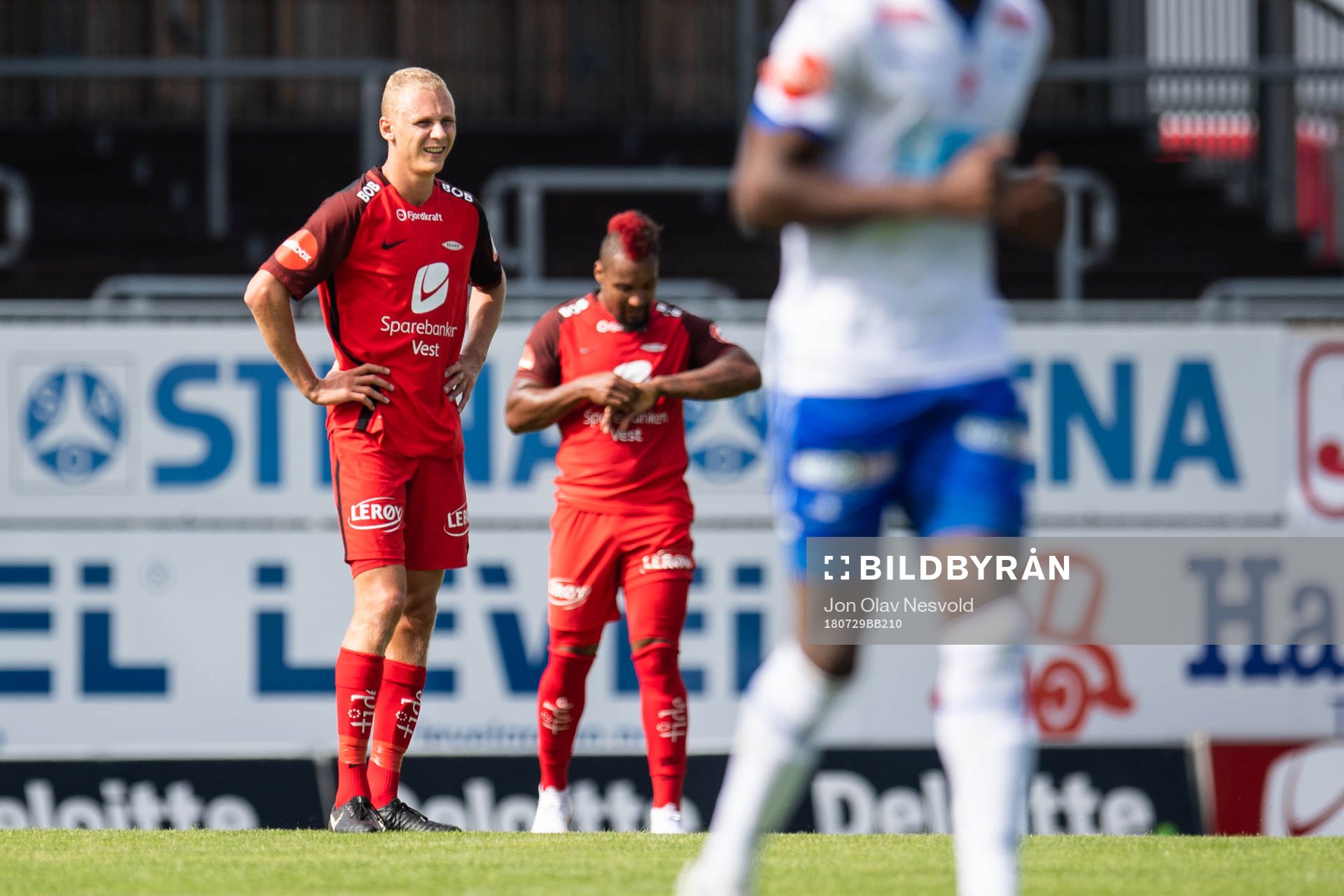 Kristoffer Barmen of Brann looks dejected
