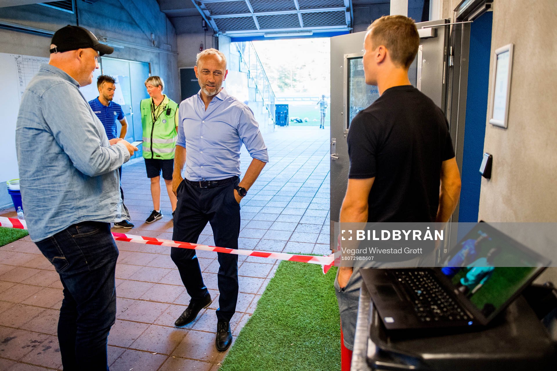 Lars Bohinen, head coach of Aalesund, and Ståle Steen