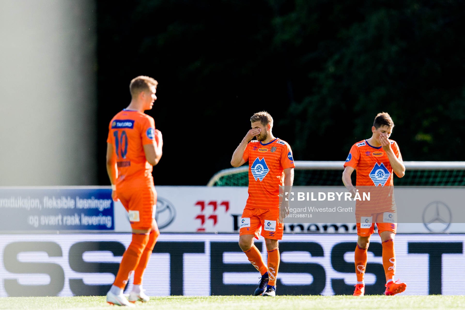 Hólmbert Aron Fridjónsson, Kaj Ramsteijn and Sondre Fet