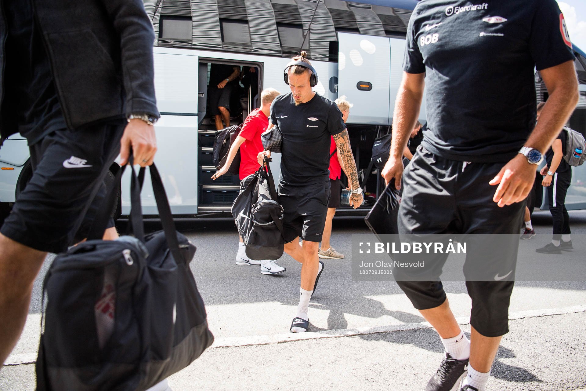 Vito Wormgoor of Brann arrives