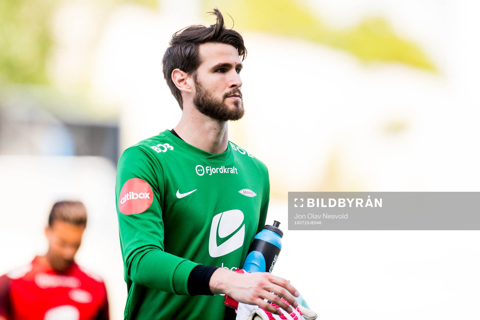 Goalkeeper Samuel Sahin-Radlinger of Brann
