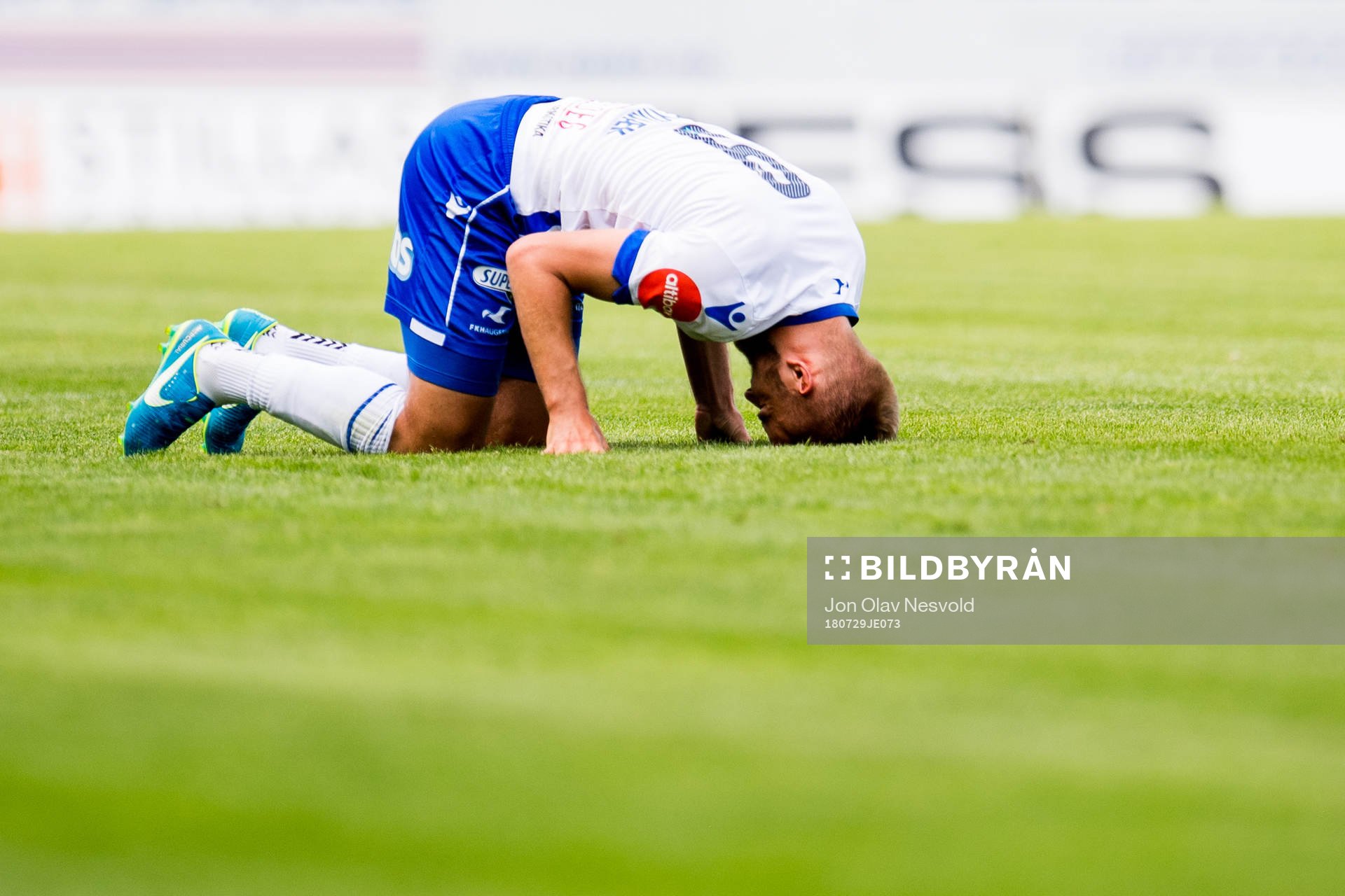 Frederik Gytkjær of Haugesund looks dejected