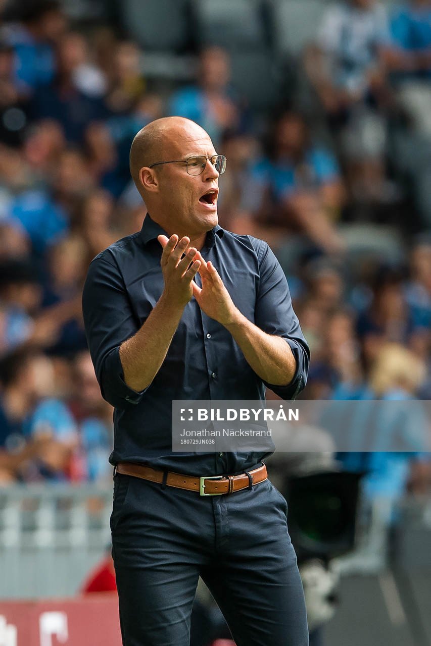 Sundsvalls tränare Joel Cedergren