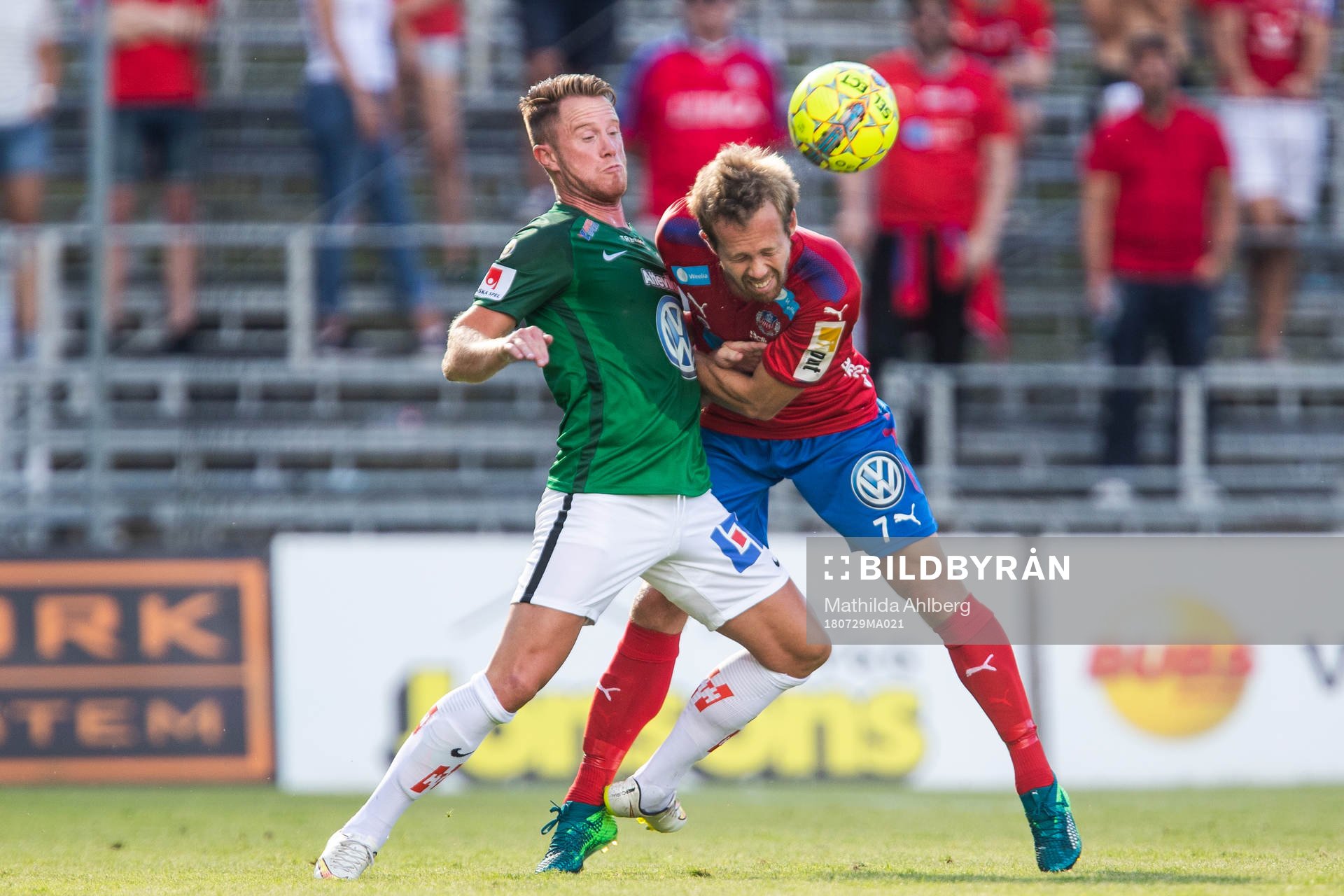 Jönköpings Tommy Thelin och Helsingborgs Anders Degn