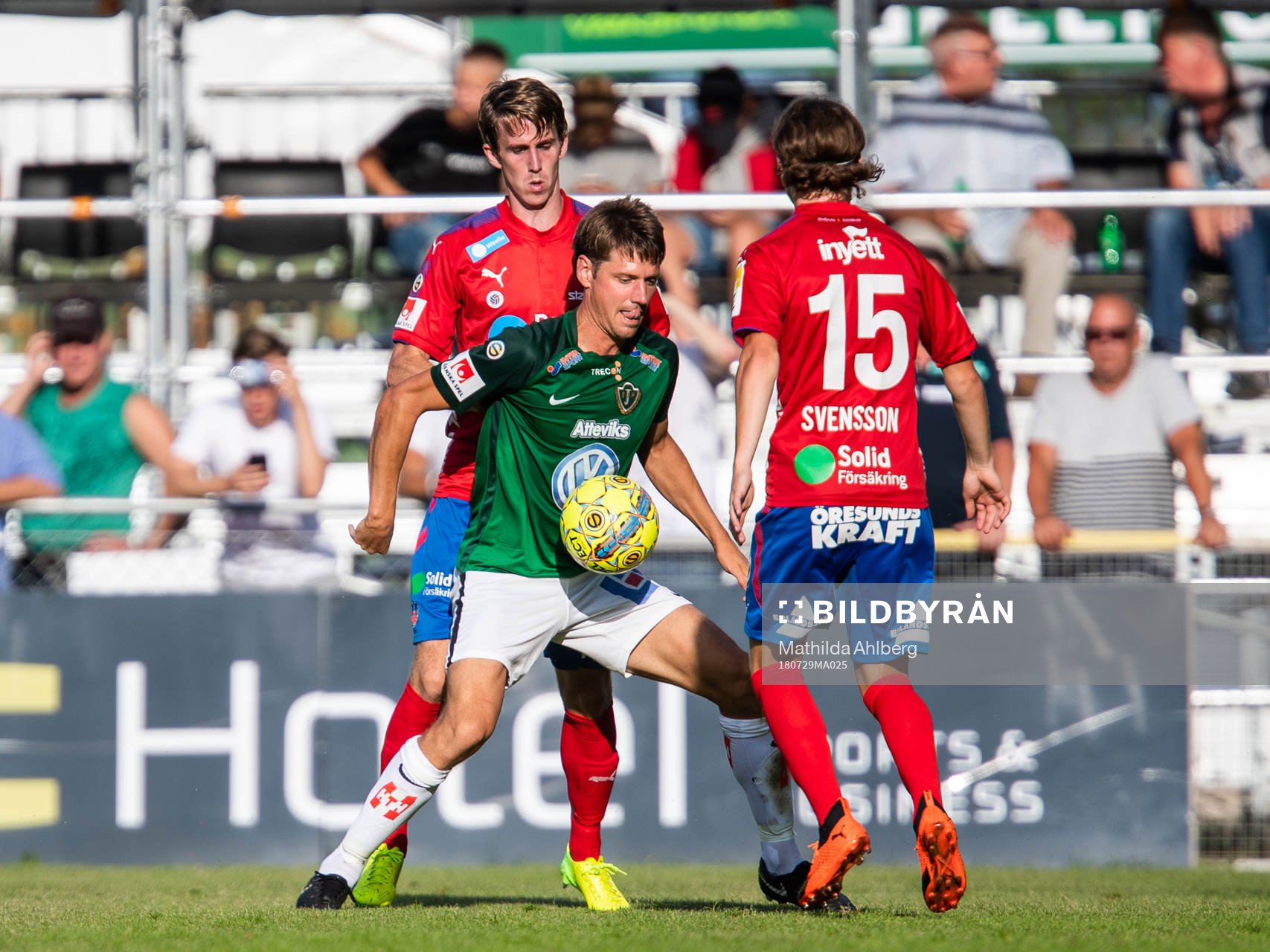 Helsingborgs Adam Eriksson och Jönköpings Anton