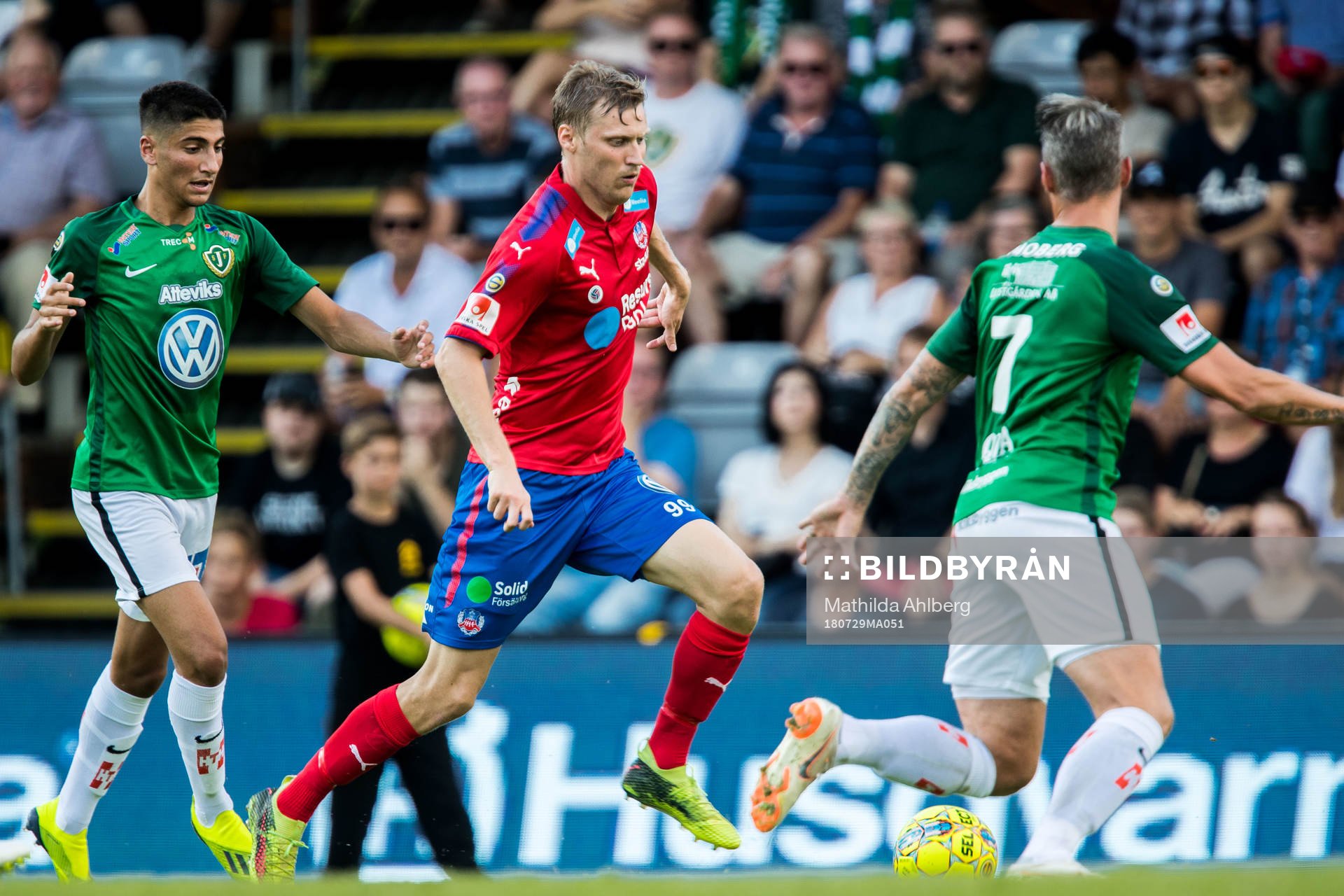 Jönköpings Amir Al-Ammari och Helsingborgs Andri Runar
