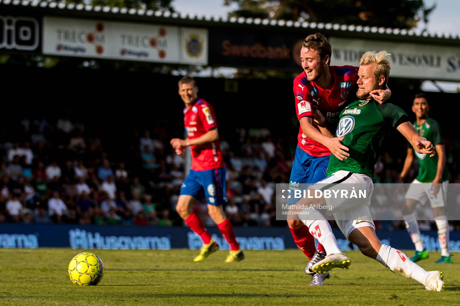 Helsingborgs Rasmus Jönsson och Jönköpings Sebastian