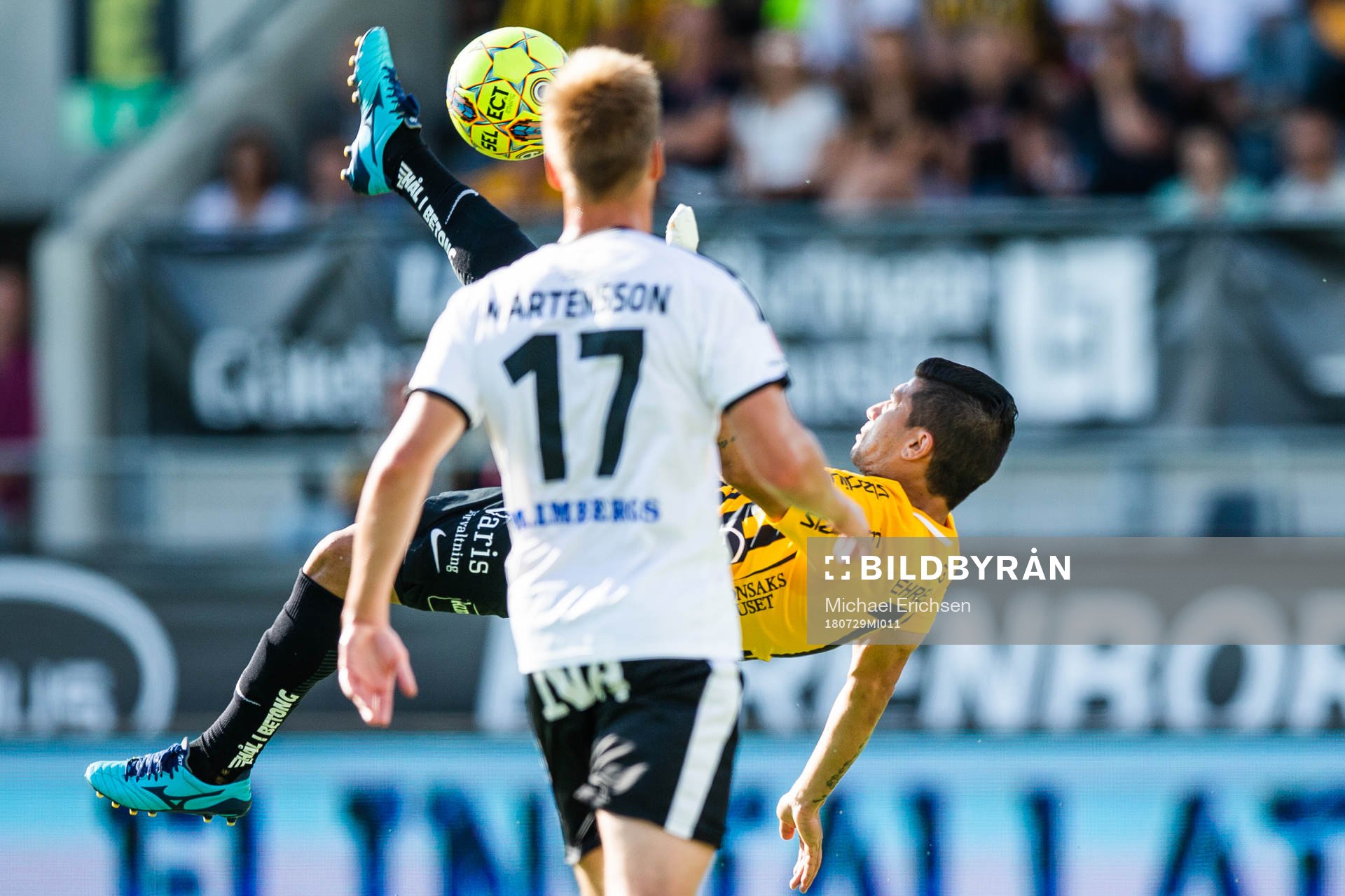 Häckens Paulinho med en cykelspark