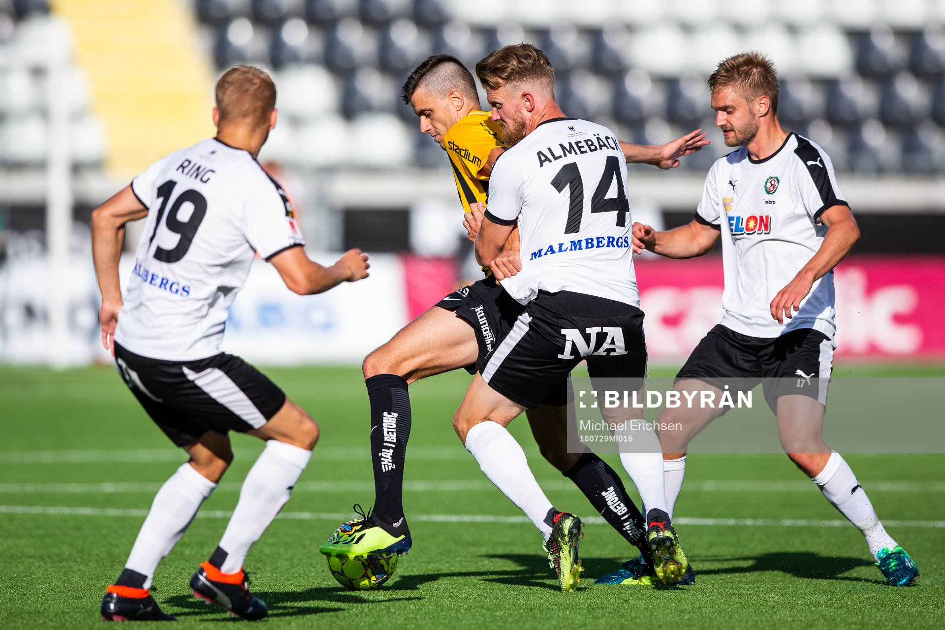 Örebros Sebastian Ring, Michael Almebäck och Martin