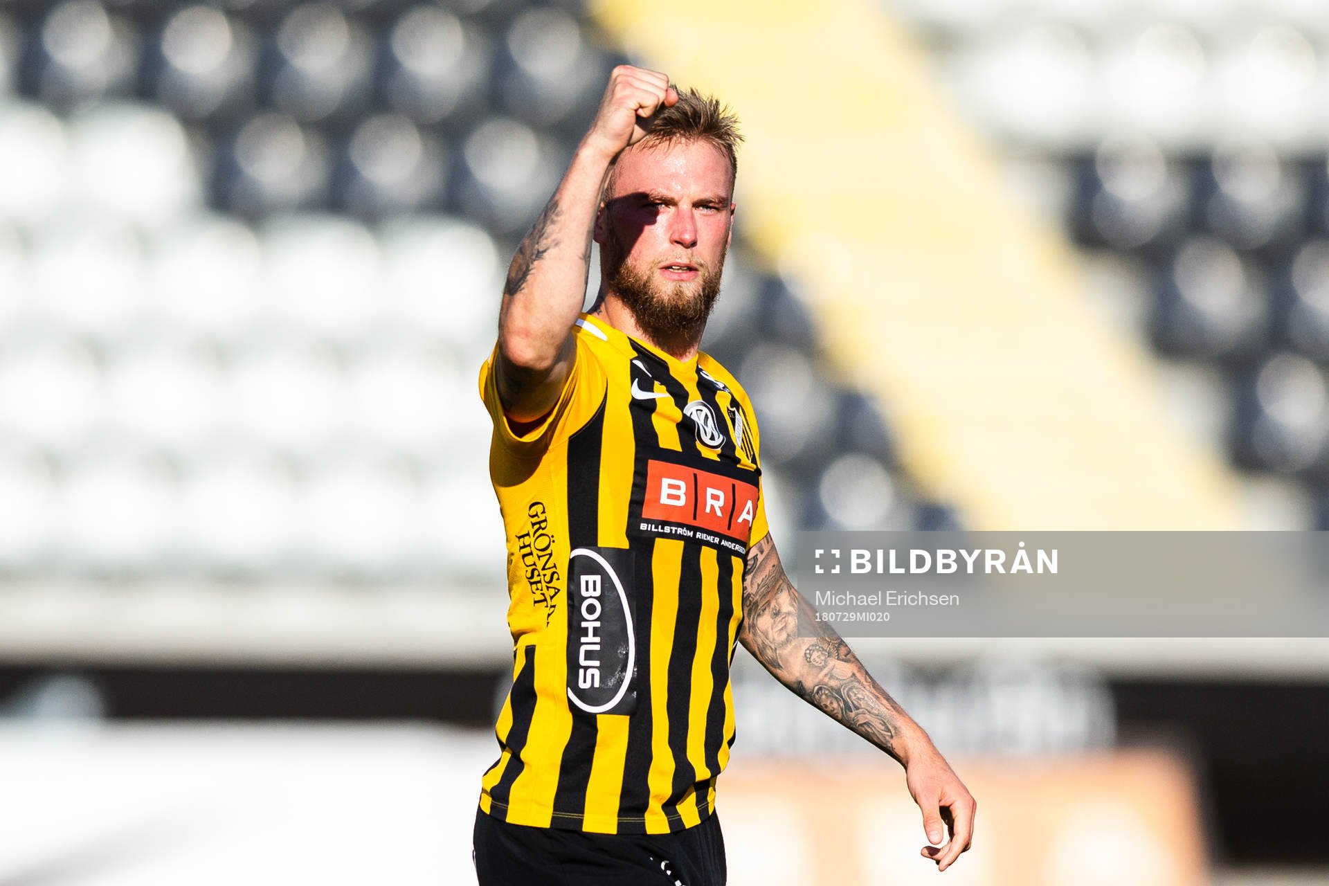 Häckens Alexander Faltsetas jublar