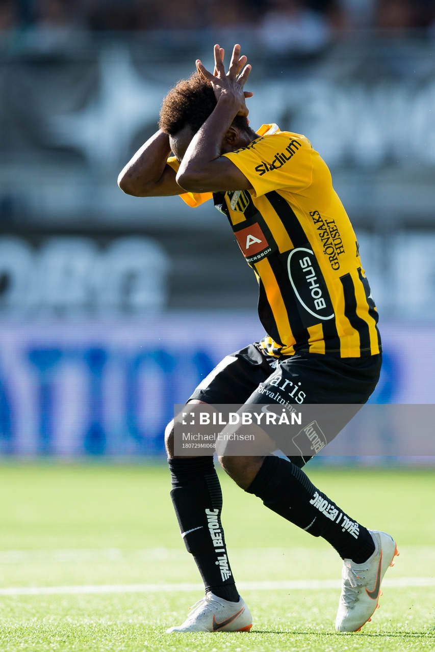 Häckens Nasiru Mohammed deppar