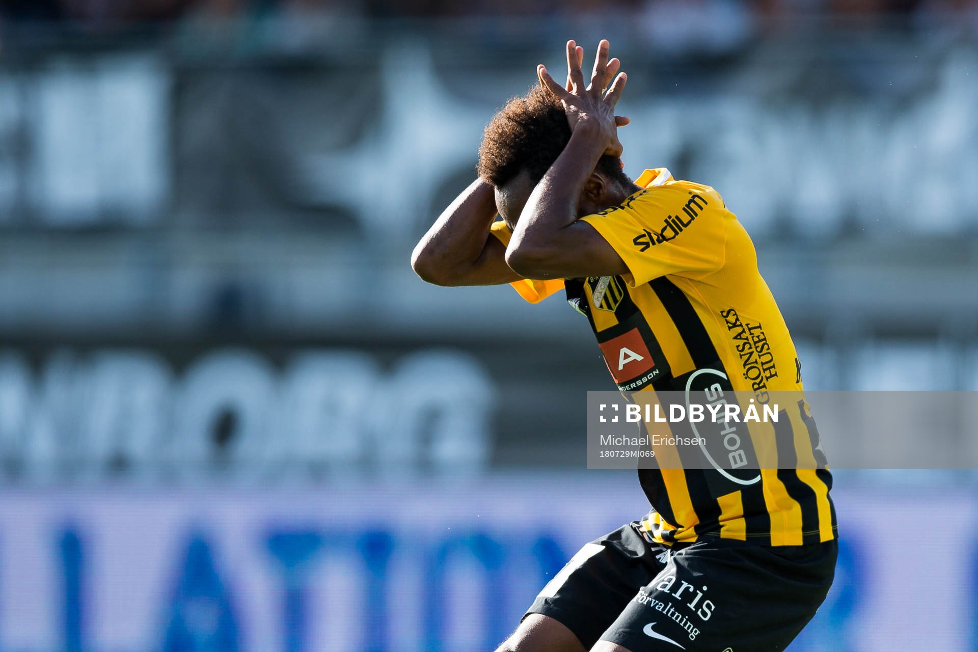 Häckens Nasiru Mohammed deppar