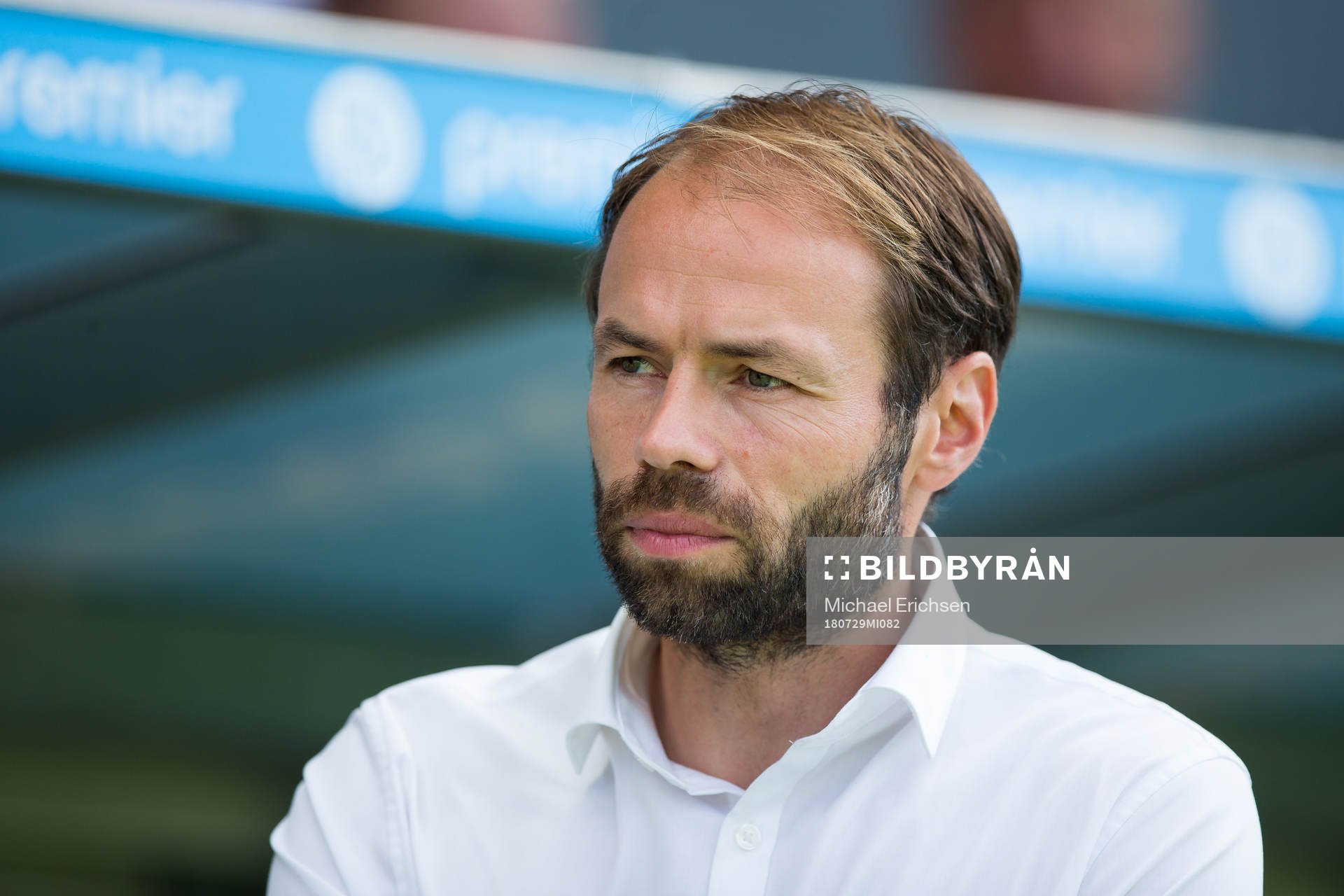 Häckens tränare Andreas Alm