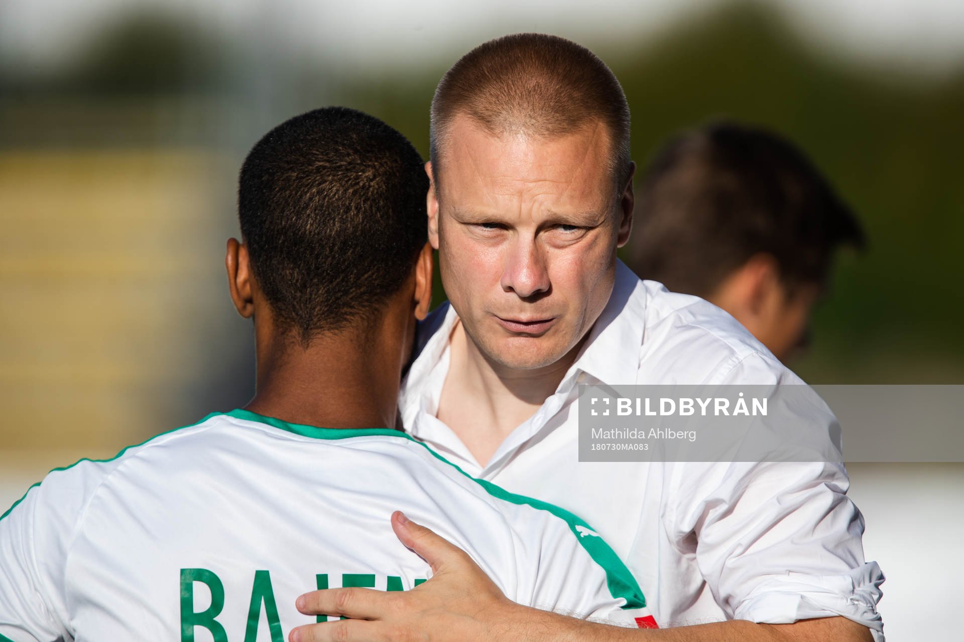 Hammarbys tränare Stefan Billborn