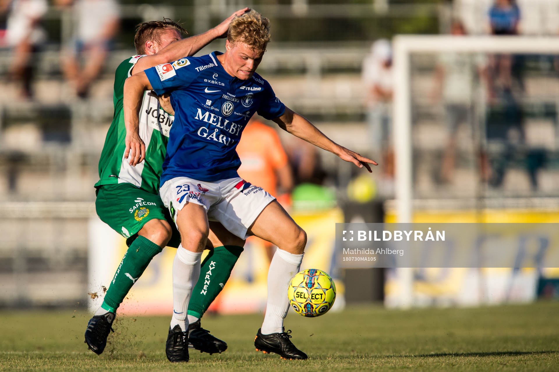 Hammarbys David Fällman och Trelleborgs Freddie Brorsson