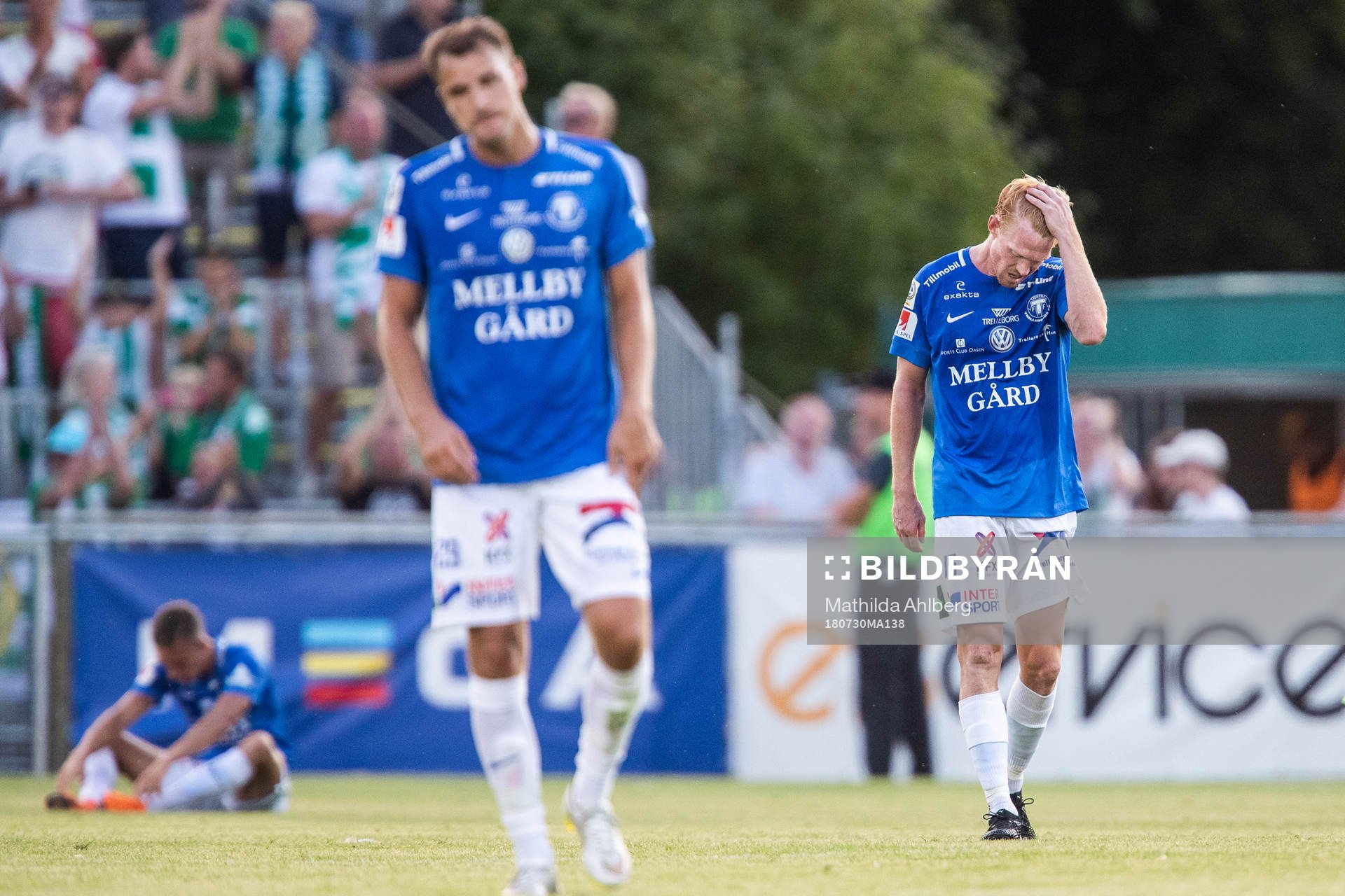 Trelleborgs Lasse Nielsen deppar