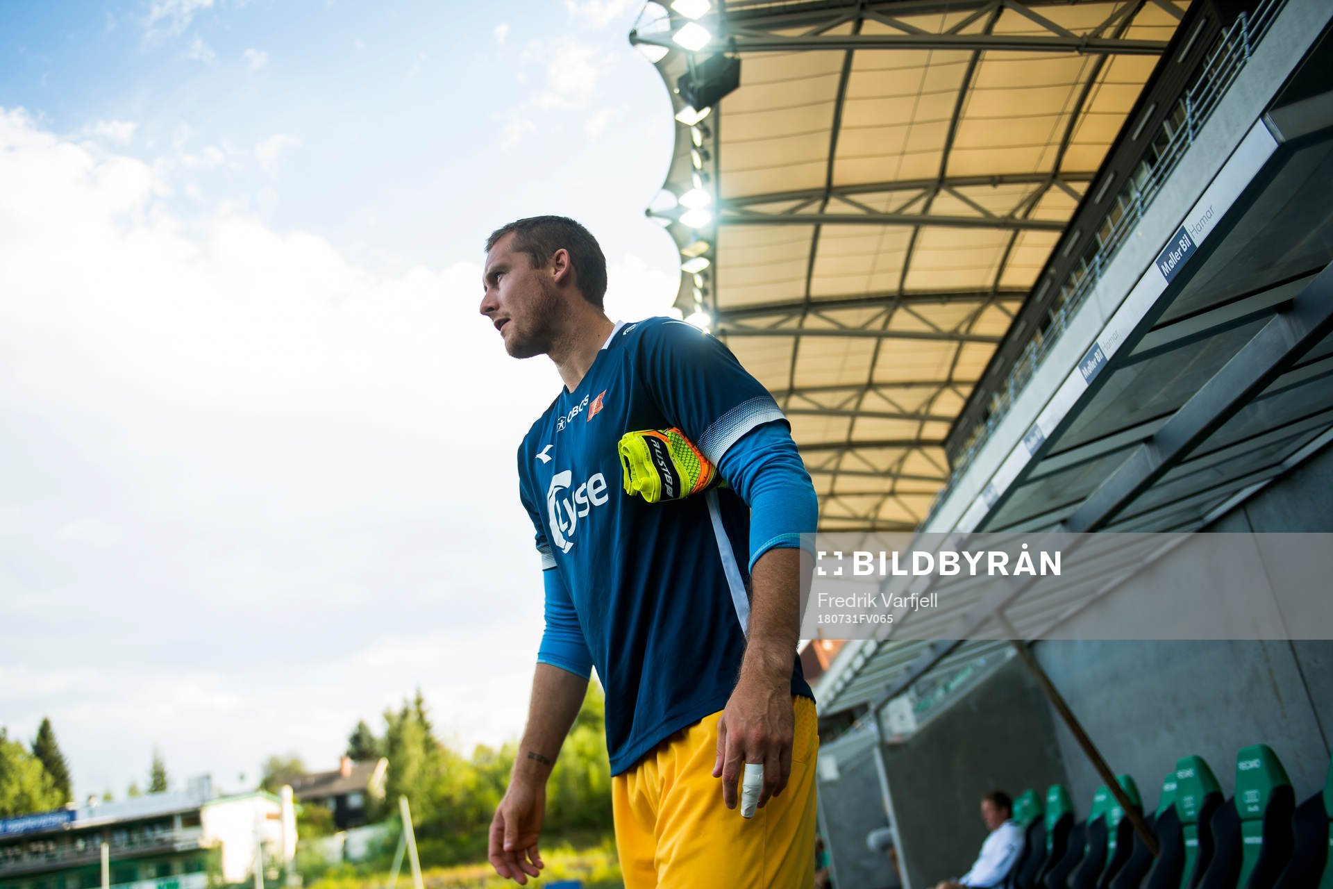 Goalkeeper Iven Austbø of Viking