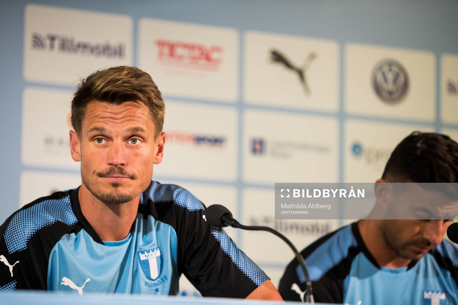 Malmö FFs Markus Rosenberg och Behrang Safari