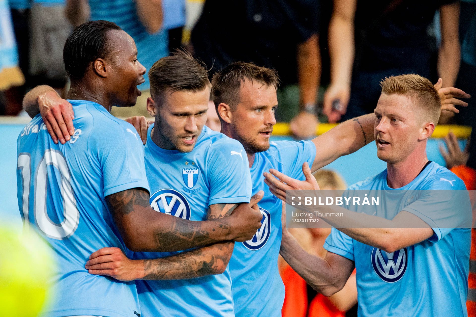 Carlos Strandberg, Eric Larsson and Anders Christiansen